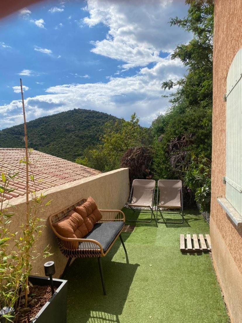 Tres Bel Appartement T3 Avec Splendide Vue Mer Ле Исамбр Екстериор снимка